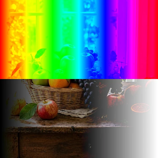 ピンライトで合成した結果